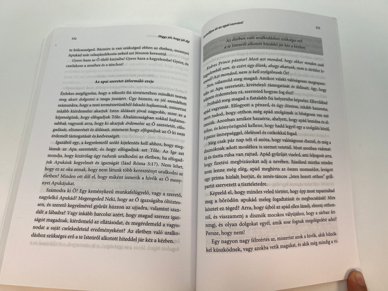 Believe well to live well! — The Power of Right Belief / Paperback (9789631207835)