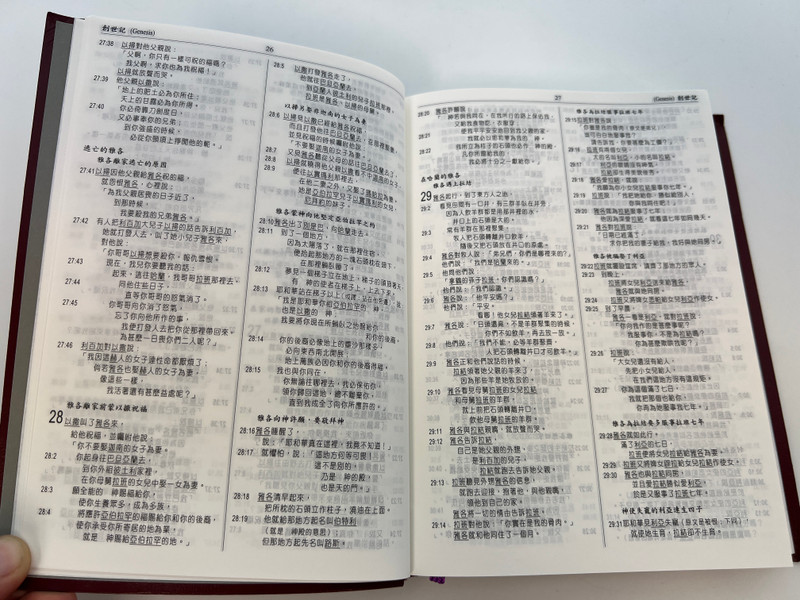 Chinese Analytical Layout Bible: Popular Edition - Study Scripture by Dr. Patrick Y. Tang / Hardcover (9789628840304)