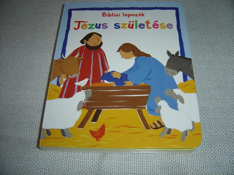 Hungarian Edition of My Very First Bible Board Book, Baby Jesus / Hungarian Children’s Bible 