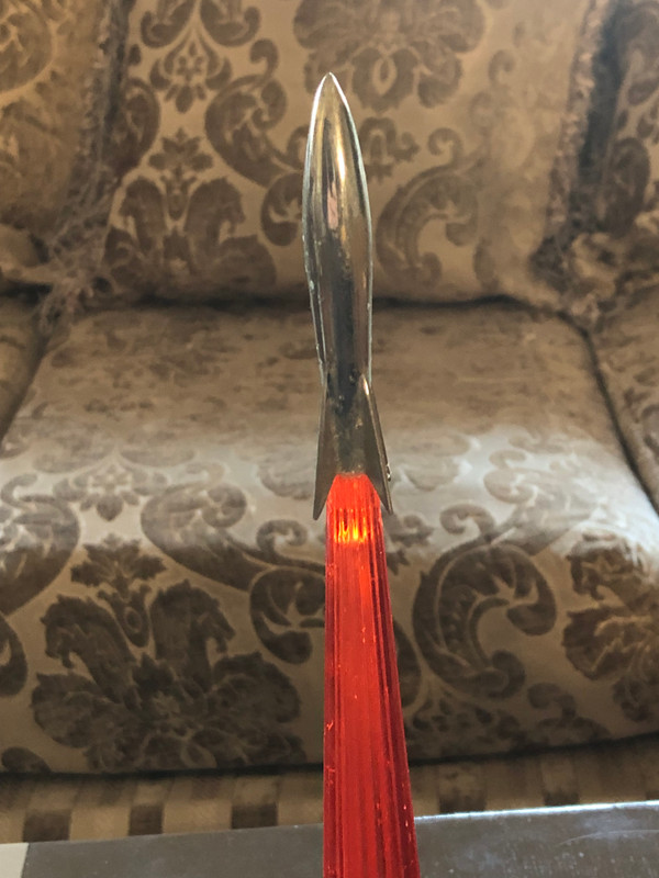 Vintage Soviet Space Rocket Lamp – Cosmos / Cosmonautika (1980s USSR) (SpaceRocketLamp)