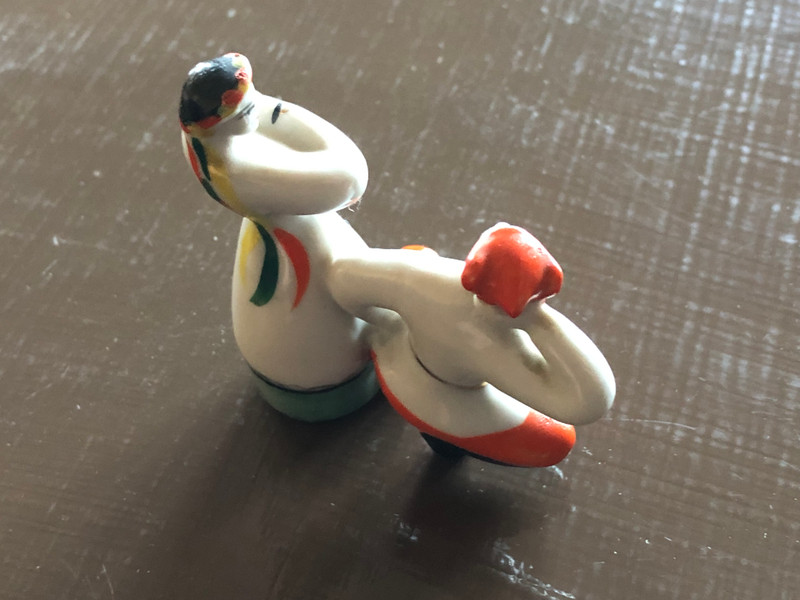 Soviet Porcelain Figurine "Gopak" Dance - Vintage Ukrainian Folk Art Statuette (1970s) (PorcelainFigurineGopak)
