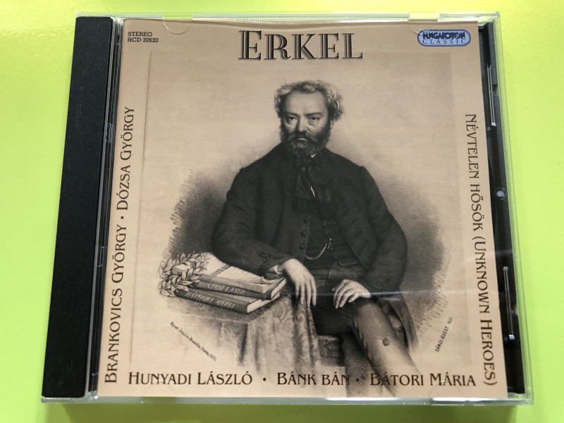 FERENC ERKEL – Opera Excerpts: The Voice of Hungary’s National Heritage CD (5991813262028) FERENC ERKEL – Opera Excerpts: The Voice of Hungary’s National Heritage CD (5991813262028)