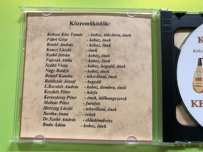 Koboz is peng I–II (The Koboz Also Rings) – Kobzosok és énekmondók a Kárpát-medencében (Kobozispeng)