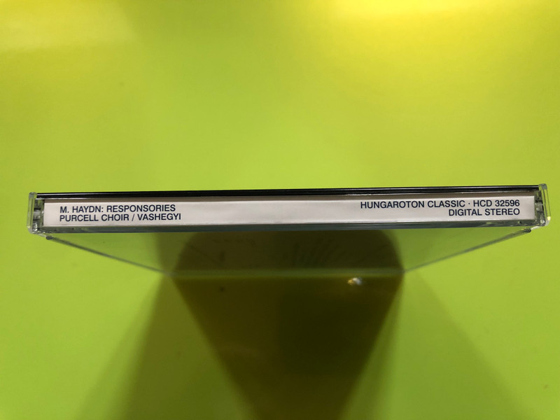 Michael Haydn – Responsories for the Holy Week CD (5991813259622)