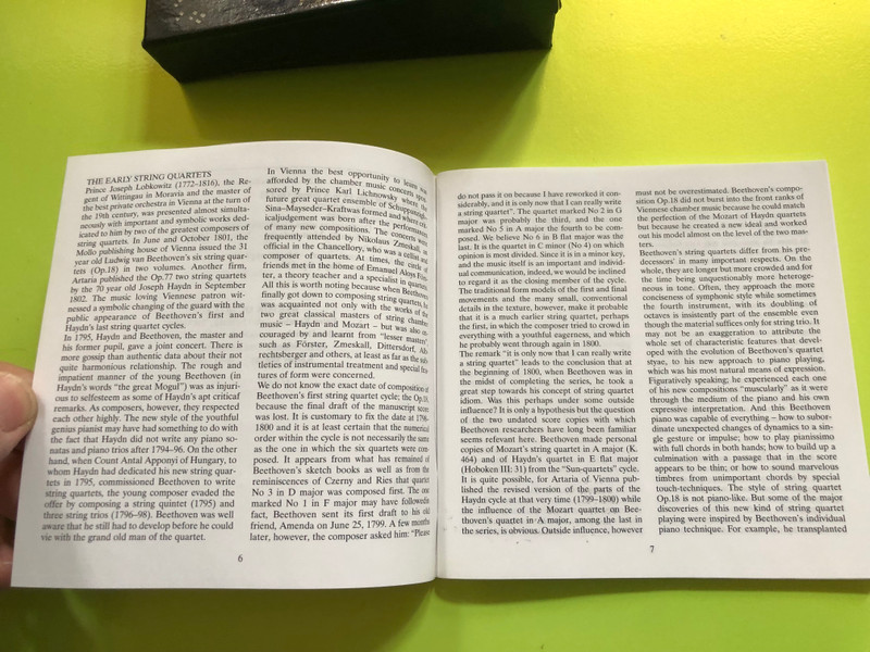 Ludwig van Beethoven – Complete String Quartets 7xCD (5991814100428)