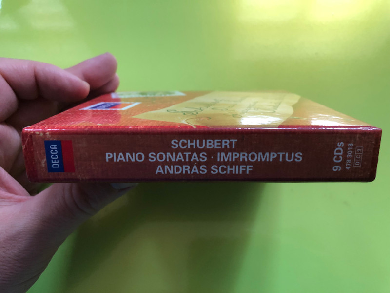Franz Schubert – Complete Piano Sonatas & Impromptus 9xCD (028947830184)