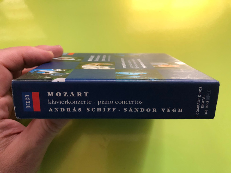 Wolfgang Amadeus Mozart – Complete Piano Concertos 9xCD (028944814026.)