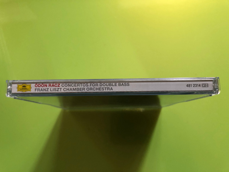 Ödön Rácz – Concertos for Double Bass (Vanhal - Dittersdorf - Bottesini) CD (028948123148.)