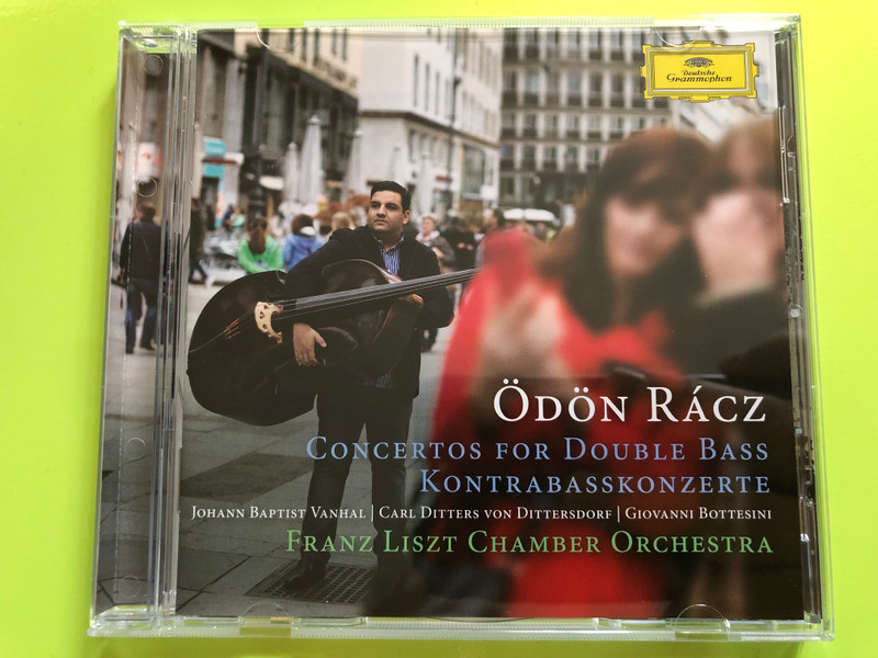 Ödön Rácz – Concertos for Double Bass (Vanhal - Dittersdorf - Bottesini) CD (028948123148.)