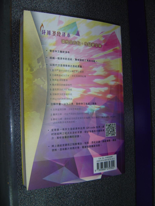 LARGE PRINT Worldwide Chinese New Testament / Simplified Chinese Script / Shen Edition / 新约全书–环球圣经译本（神版）