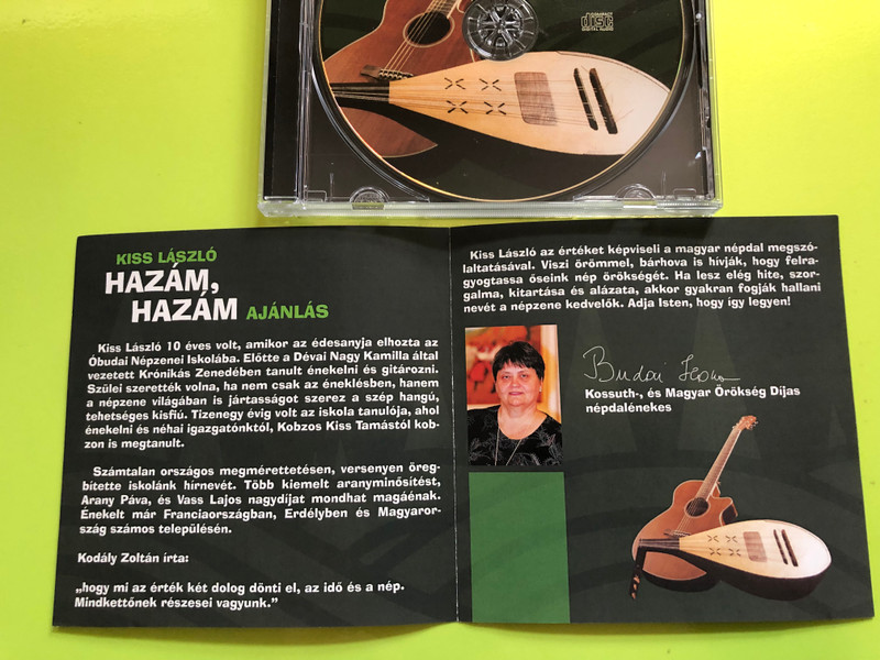 Kiss László – Hazám, Hazám CD (HazámCD)