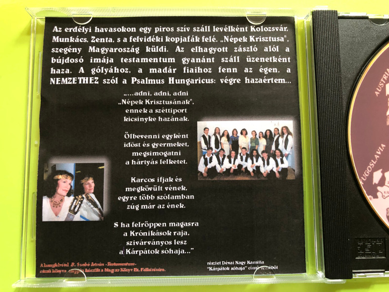 Dévai Nagy Kamilla és Krónikásai – Trianon: Testamentum CD (DévaiNagyKamilla)