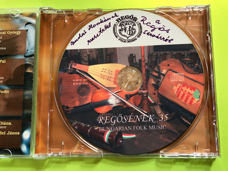 Regös Együttes – Regösének 35 / Hungarian Folk Music – 35 Years of Tradition CD (RegösEgyüttes)