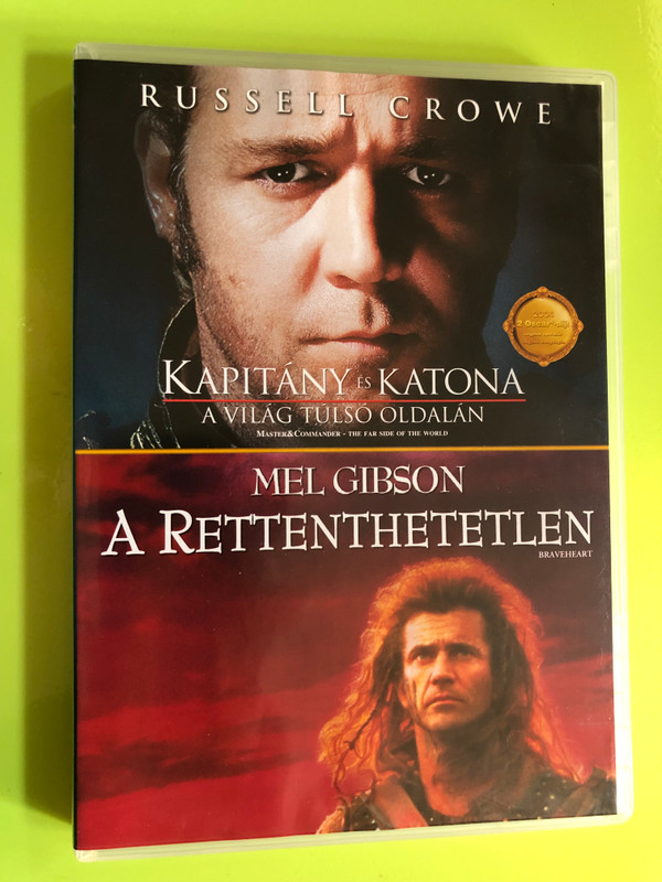 Kapitány és katona – A világ túlsó oldalán / A rettenthetetlen (DVD Kettős kiadás) (5996255727333)