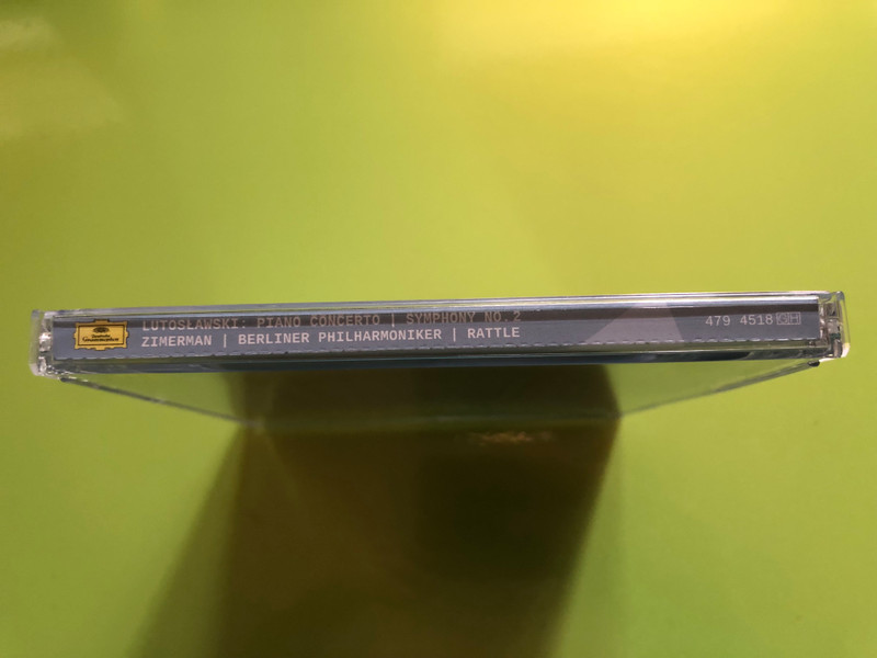 Lutosławski: Piano Concerto | Symphony No. 2 – Krystian Zimerman, Berliner Philharmoniker, Simon Rattle CD (028947945185)