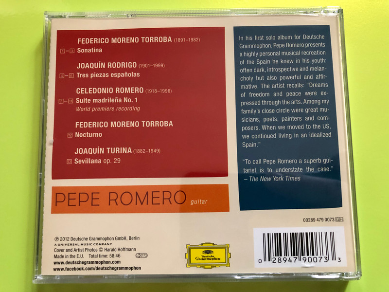 Pepe Romero – Spanish Nights CD (028947900733)