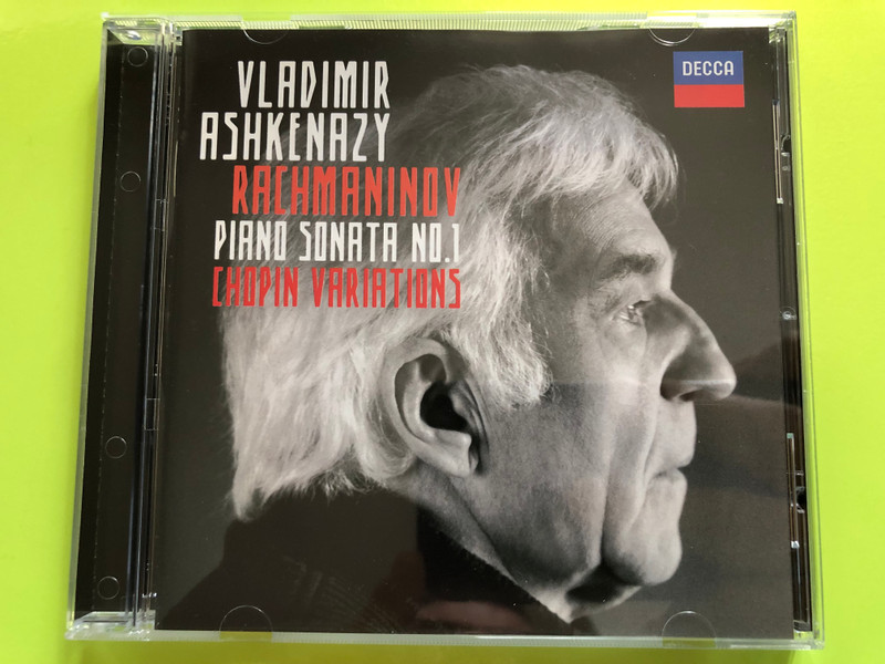 Rachmaninov – Piano Sonata No. 1 in D minor, Op. 28 / Variations on a Theme of Chopin, Op. 22 CD (028947829386)