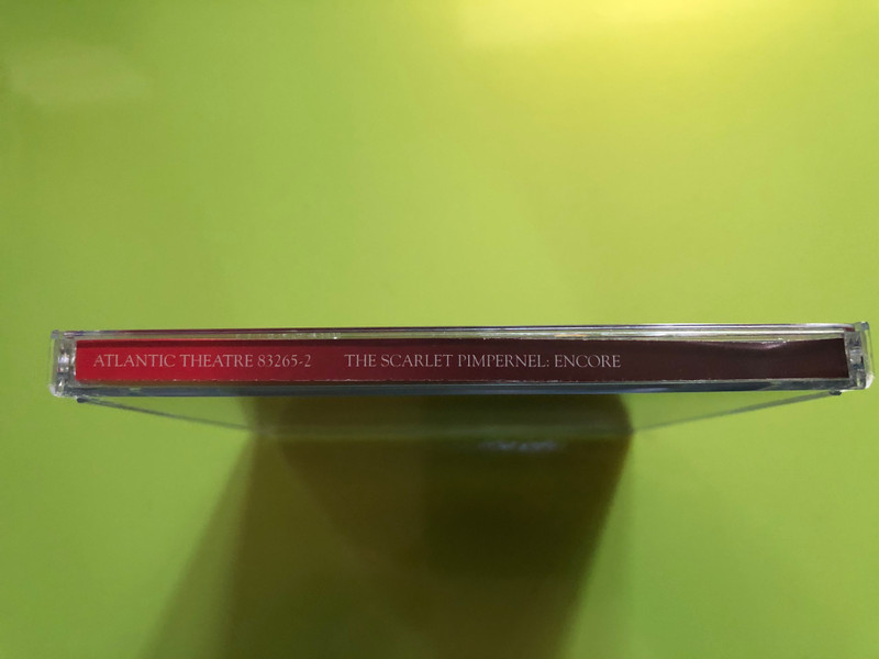 The Scarlet Pimpernel: Encore – Original Broadway Cast Recording (Atlantic Theatre, 1999) CD (075678326523)