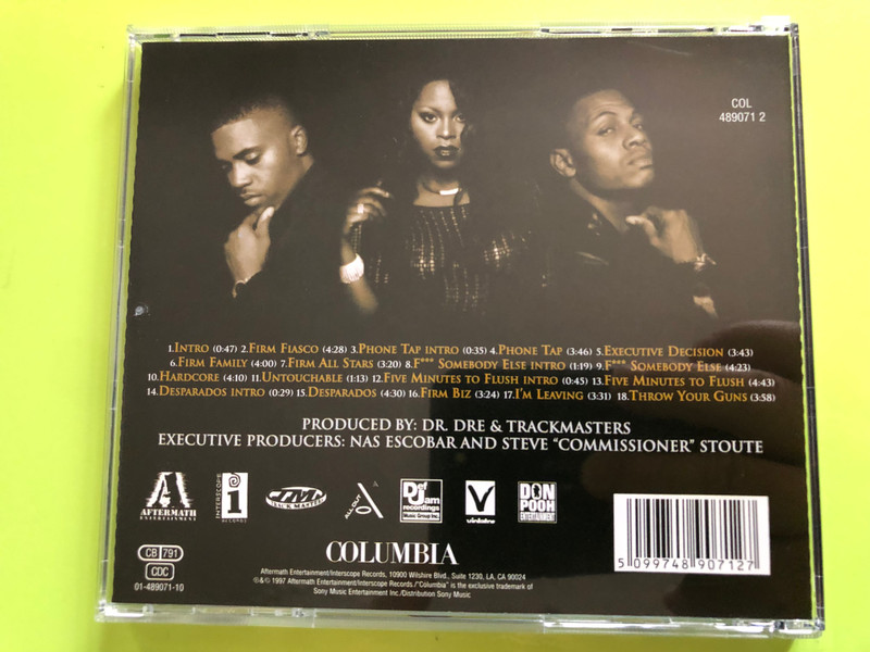 The Firm – The Album (1997) | Nas Escobar, Foxy Brown, AZ & Nature CD (5099748907127)