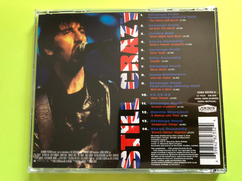 Still Crazy – Original Motion Picture Soundtrack (1998) | Music by Strange Fruit & Various Artists CD (639842823524)