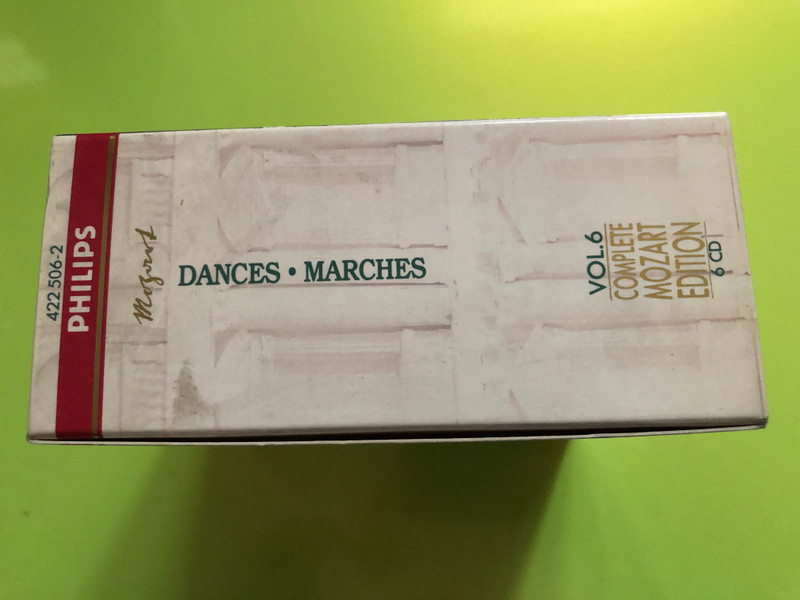 Mozart – Dances & Marches (6-CD Set) | Philips Complete Mozart Edition Vol. 6 (028942250628)
