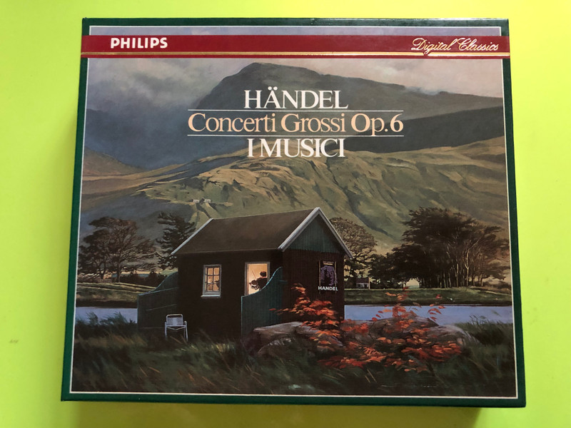 George Frideric Handel: Concerti Grossi, Op. 6 – I Musici (3CD, Philips Digital Classics) (028942237025)