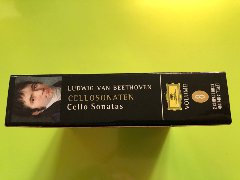 Ludwig van Beethoven: Cellosonaten (The Cello Sonatas) – Complete Beethoven Edition, Vol. 8 (2xCD) (028945374826)