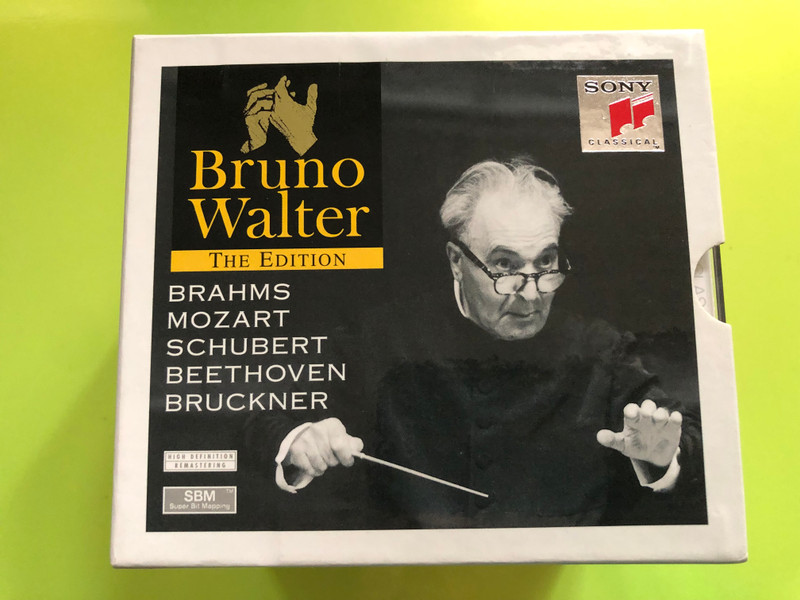Bruno Walter – The Edition (Sony Classical, High Definition Remastering) CD (5099706624820)