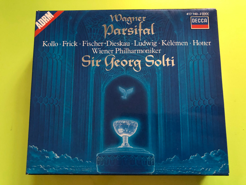 Georg Solti - Richard Wagner’s Parsifal / Wiener Philharmoniker (4CD, Decca ADRM Edition) (028941714329)