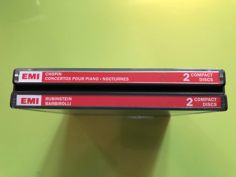 Frédéric Chopin: Piano Concertos & 19 Nocturnes – Arthur Rubinstein / John Barbirolli (2CD, EMI Classics References) (077776449128)