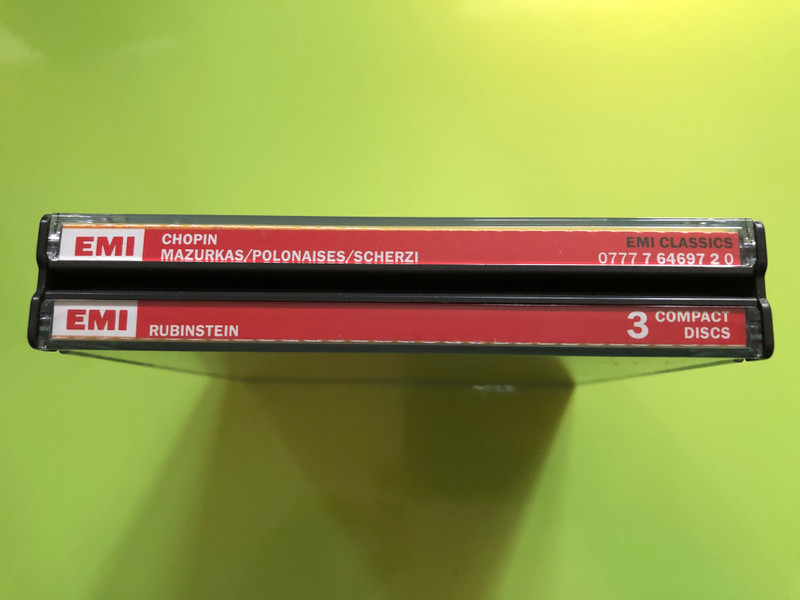 Frédéric Chopin: Mazurkas, Polonaises, Scherzi – Arthur Rubinstein (3CD, EMI Classics References Series) (077776469720)