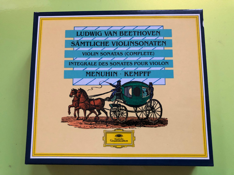 Ludwig van Beethoven – Sämtliche Violinsonaten / The Complete Violin Sonatas (4-CD Set) (028941587428)
