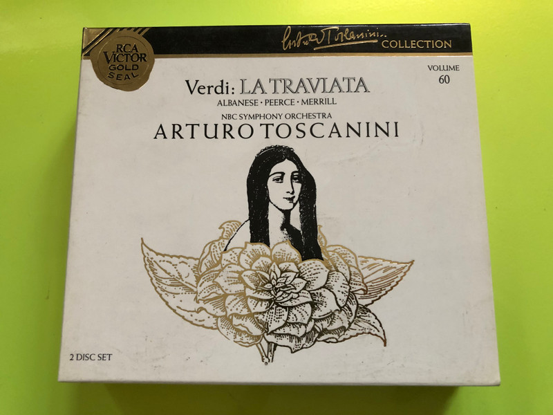 Giuseppe Verdi – La Traviata (Arturo Toscanini, RCA Victor Gold Seal Collection, 2-CD Set) (0035626030322)