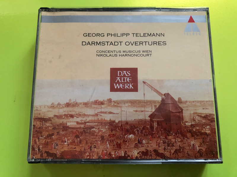 Georg Philipp Telemann – Darmstadt Overtures (Suites) (Concentus Musicus Wien 2-CD Set) (745099377229)