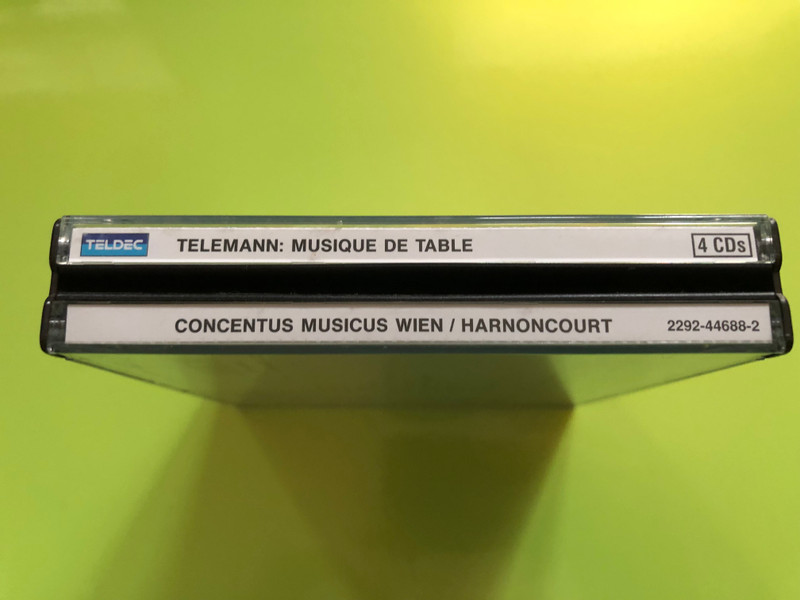 Georg Philipp Telemann – Musique de Table / Tafelmusik / Banquet Music (4-CD Digital Set) (022924468827)