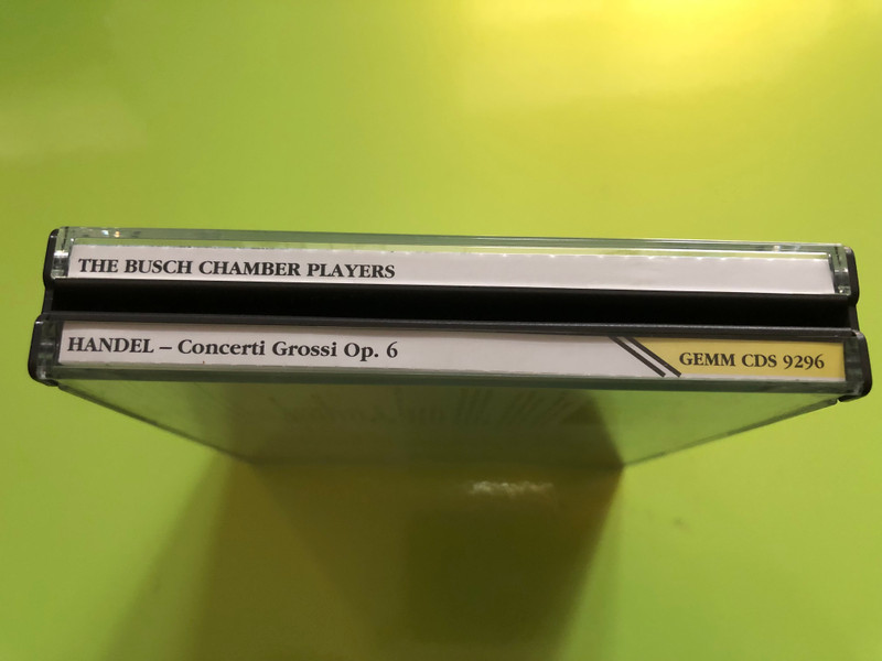 The Busch Chamber Players – Handel: 12 Concerti Grossi, Op. 6 / Purcell, Bach, Gabrieli, Schütz (3-CD Set) (727031929628)