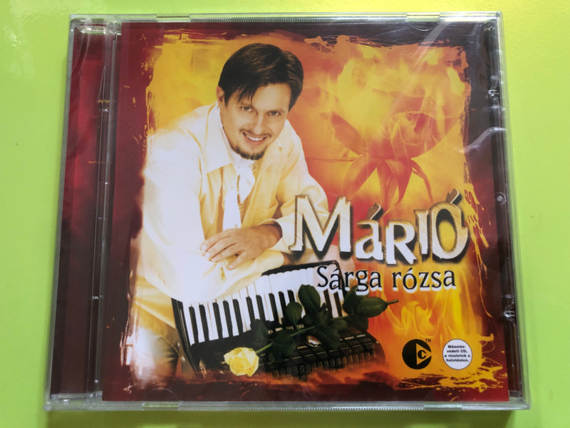 Márió – Sárga rózsa (CD, EMI / Universal Music Group Hungary) (0724359518626)
