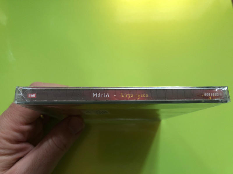 Márió – Sárga rózsa (CD, EMI / Universal Music Group Hungary) (0724359518626)
