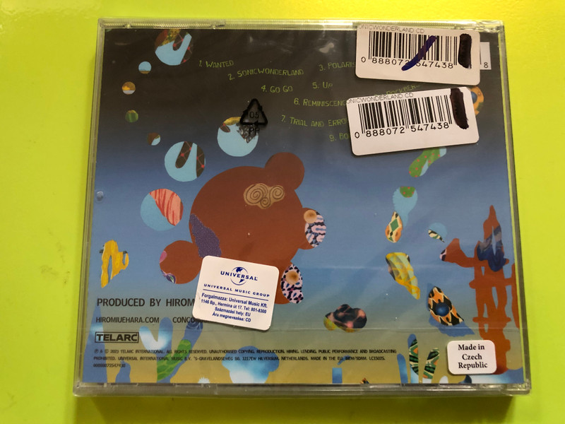 Hiromi – Sonicwonderland (Hiromi’s Sonicwonder, Telarc / Universal Music Group) CD (0888072647438)