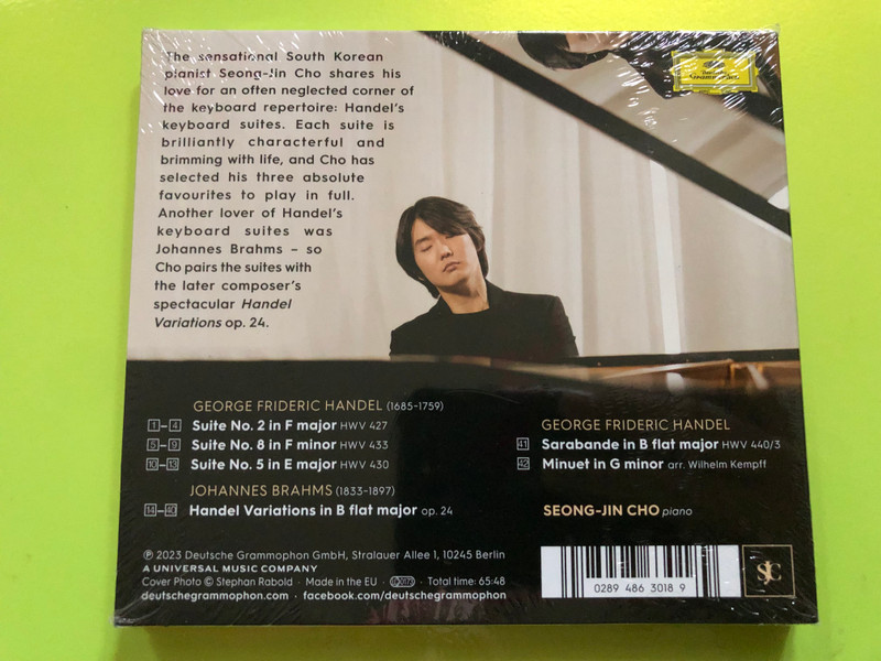 SEONG-JIN CHO – The Handel Project CD (028948630189)