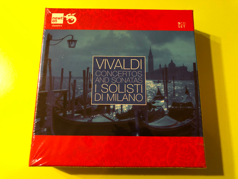 Vivaldi: Concertos and Sonatas – I Solisti di Milano / Angelo Ephrikian (Newton Classics 9CD Box Set) (8718247711093)