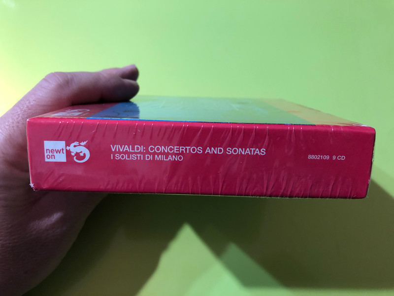 Vivaldi: Concertos and Sonatas – I Solisti di Milano / Angelo Ephrikian (Newton Classics 9CD Box Set) (8718247711093)