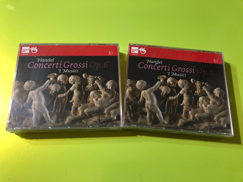 Handel: Concerti Grossi Op.6 – I Musici (Newton Classics 3CD Set) (8718247710300)