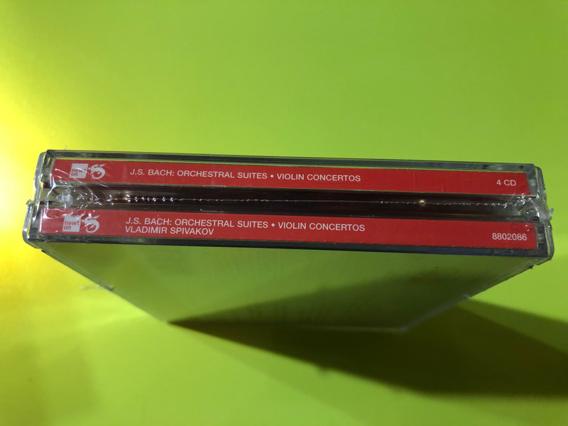 J.S. Bach: Orchestral Suites & Violin Concertos – Moscow Virtuosi / Vladimir Spivakov (4CD Set) (8718247710867)