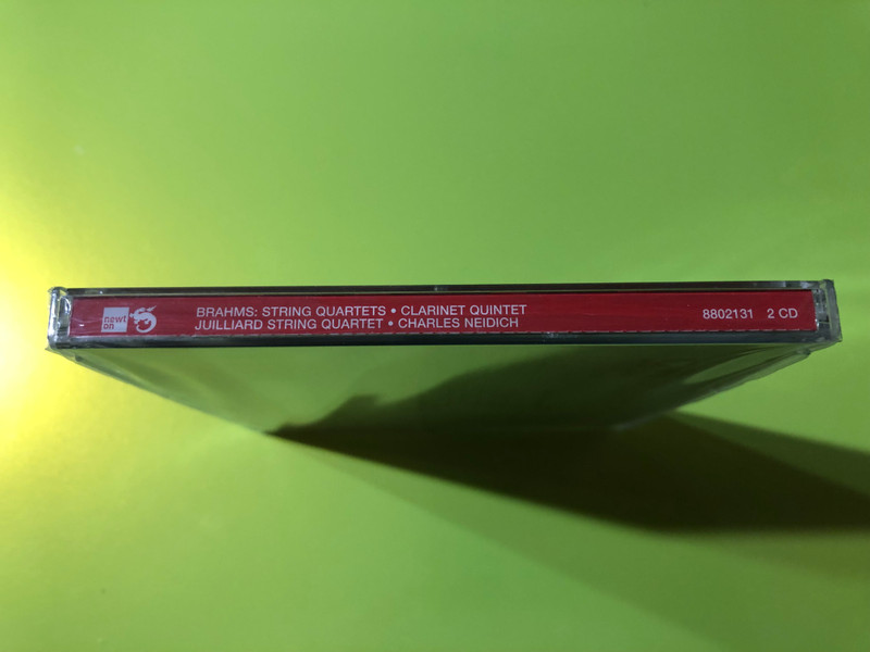 Brahms: Complete String Quartets & Clarinet Quintet – Juilliard String Quartet with Charles Neidich (2CD Set) (8718247711314)