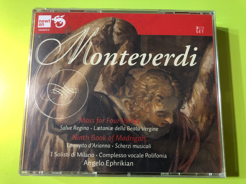 Monteverdi: Choral Works, Madrigals and Songs – I Solisti di Milano / Complesso Vocale Polifonia 3-CD set (8718247711178)