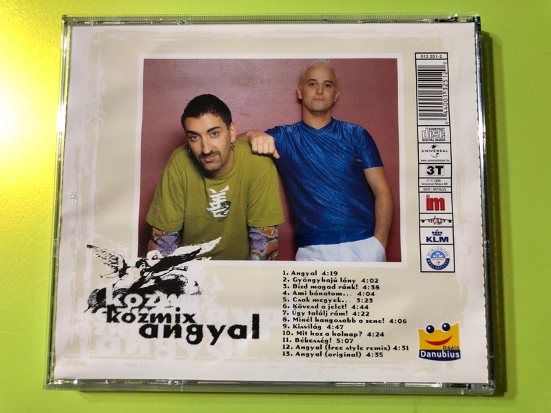 Kozmix – Angyal (2000) CD Album - Hungarian Trance Energy in Its Purest Form (044001325120)