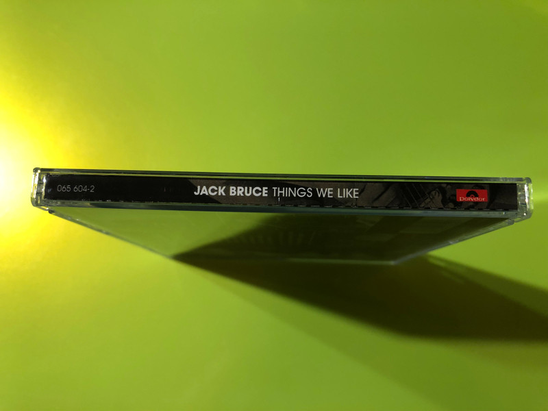 Jack Bruce – Things We Like (with John McLaughlin, Jon Hiseman & Dick Heckstall-Smith) CD (044006560427)