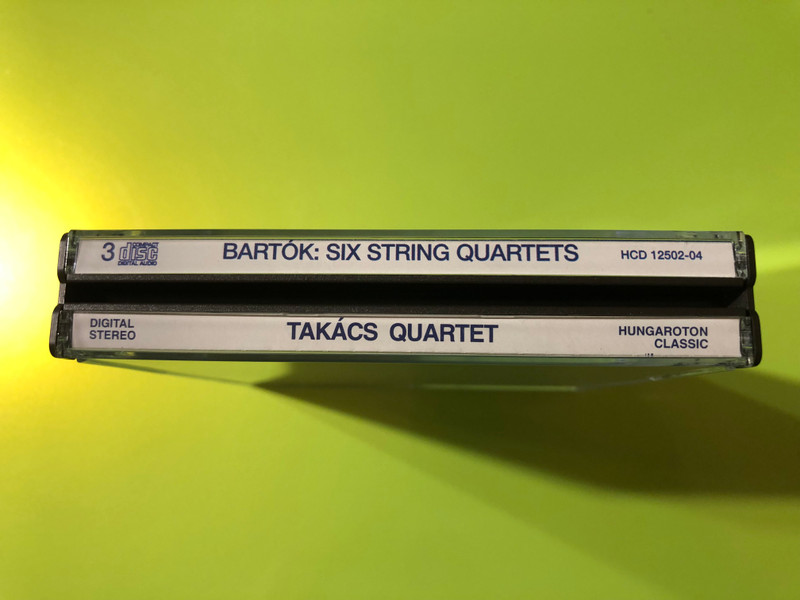 Béla Bartók: The Six String Quartets — Takács Quartet (3 CD Set) (5991811250225)