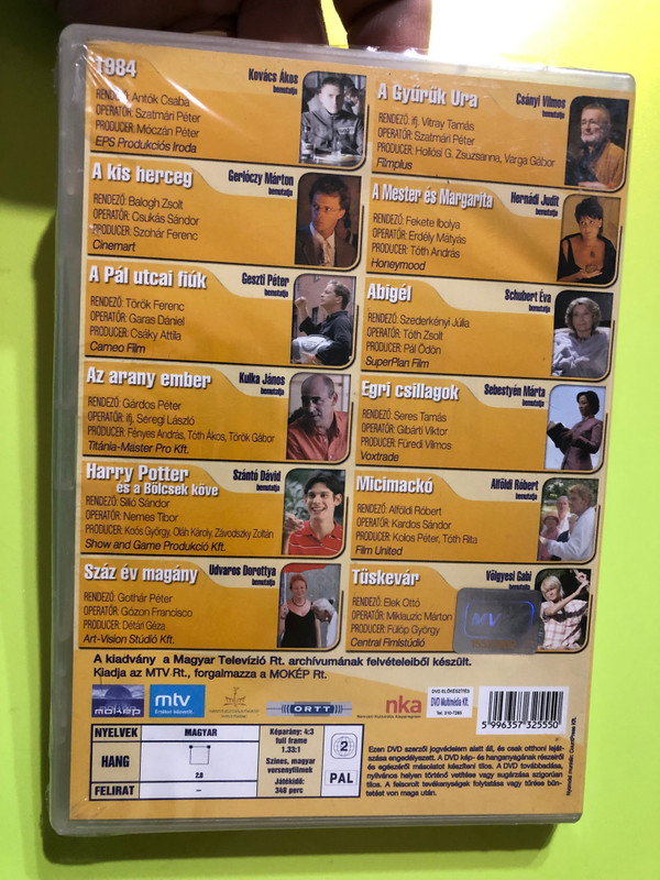 A Nagy Könyv (The Big Book) – Magyarország 12 legkedveltebb regénye (2 DVD Set) (5996357325550.)